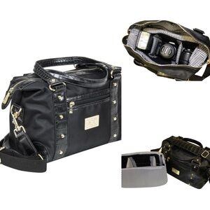 Mod The Luxe Camera Bag in Black